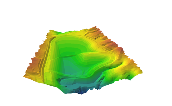Δημιουργία τρισδιάστατου μοντέλου εδάφους ΧΥΤΑ