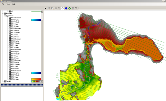 Επεξεργασία μοντέλου εδάφους στο RAS Mapper για την εξαγωγή Χάρτη Πλημμυρικού Κινδύνου
