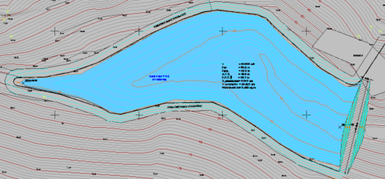 Λιμνοδεξαμενή αποθήκευσης ομβρίων
