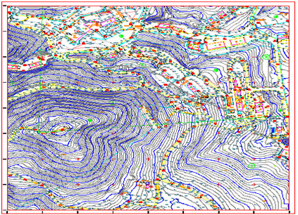 Τοπογραφικό διάγραμμα συγκροτήματος
